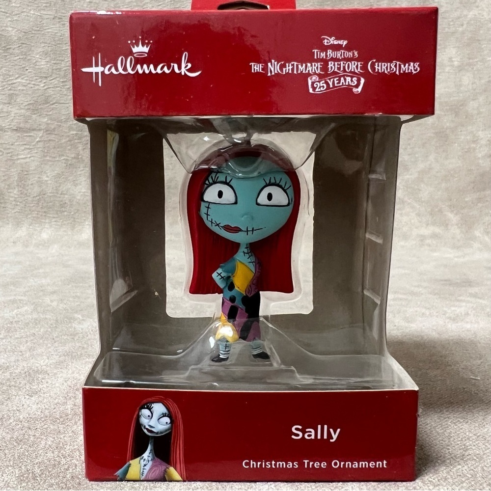 Hallmark Resin Figural Nightmare Before Christmas Sally Ornament 2018 NEW